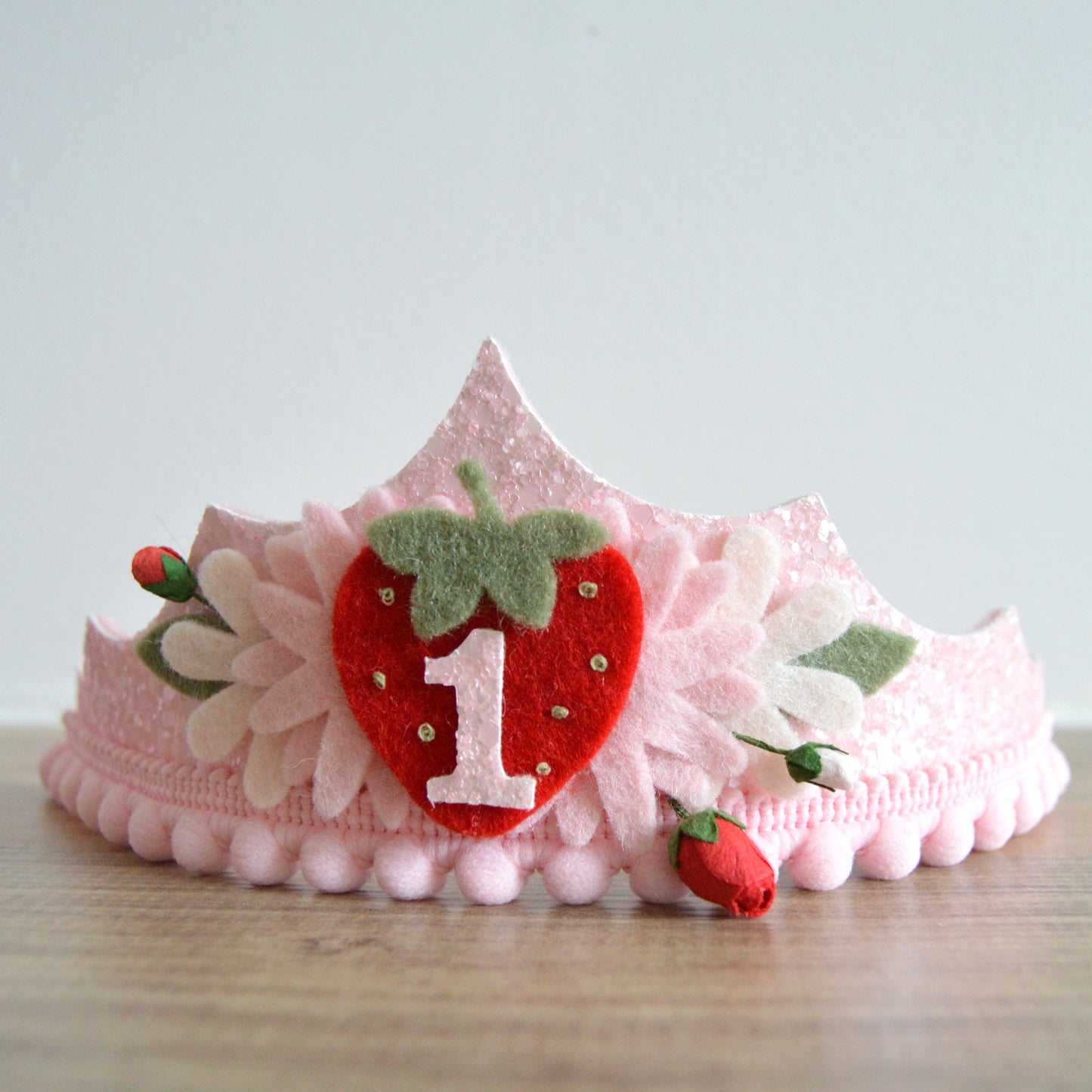 Pink Strawbs | Birthday tiara