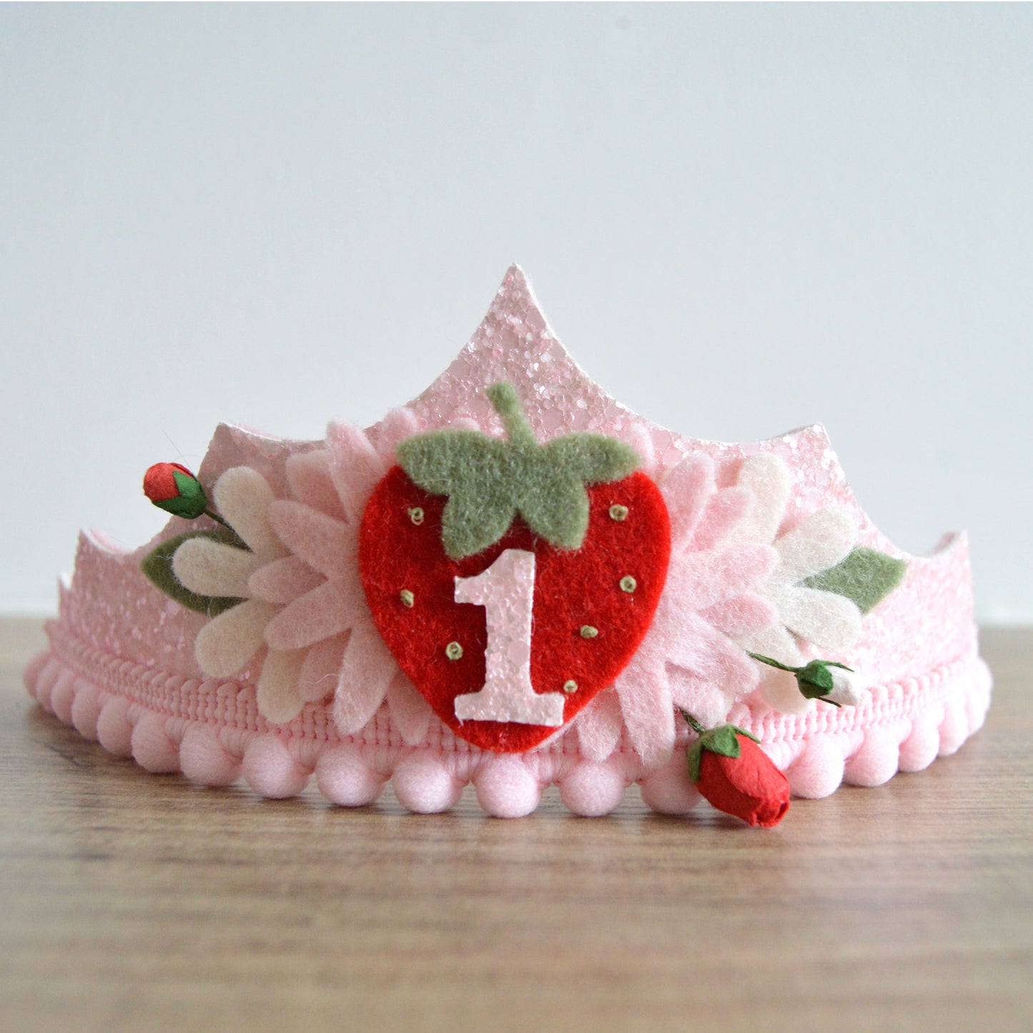 Pink Strawbs | Birthday tiara
