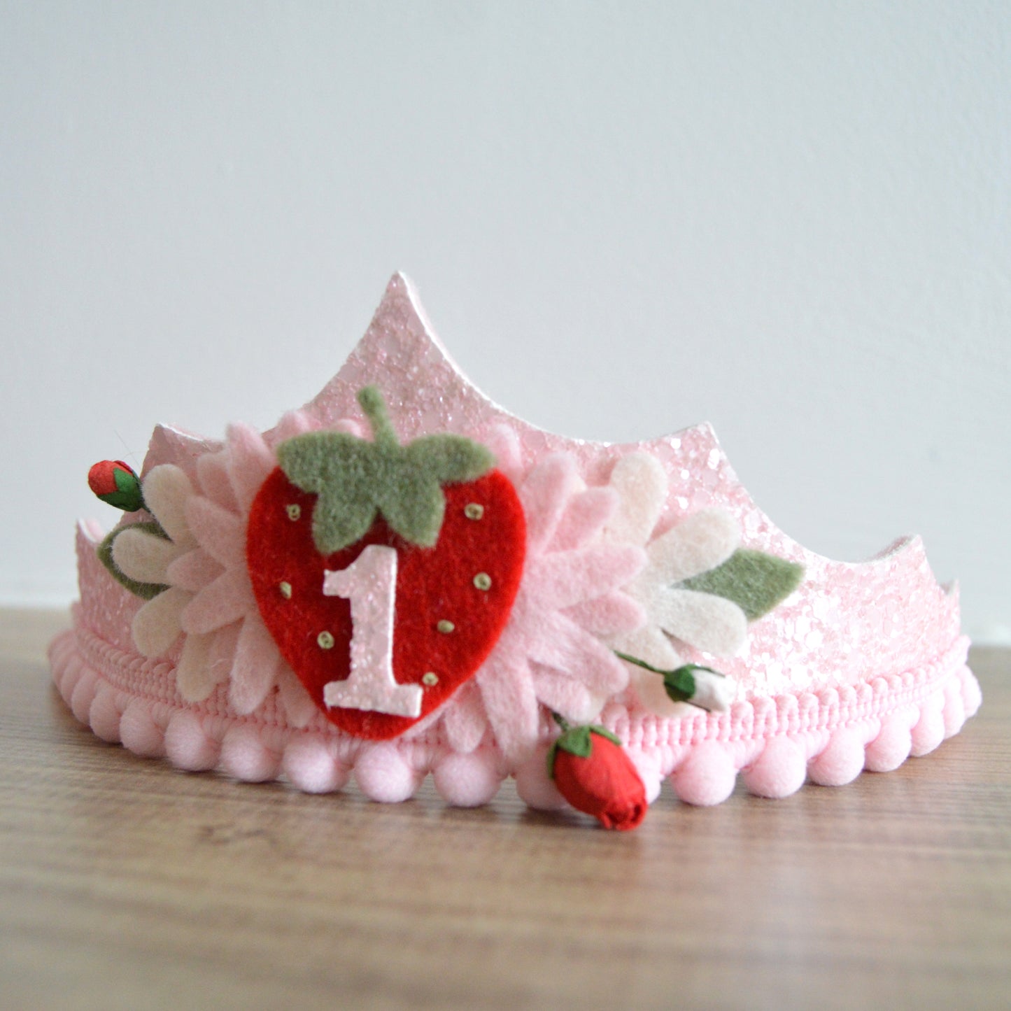 Pink Strawbs | Birthday tiara