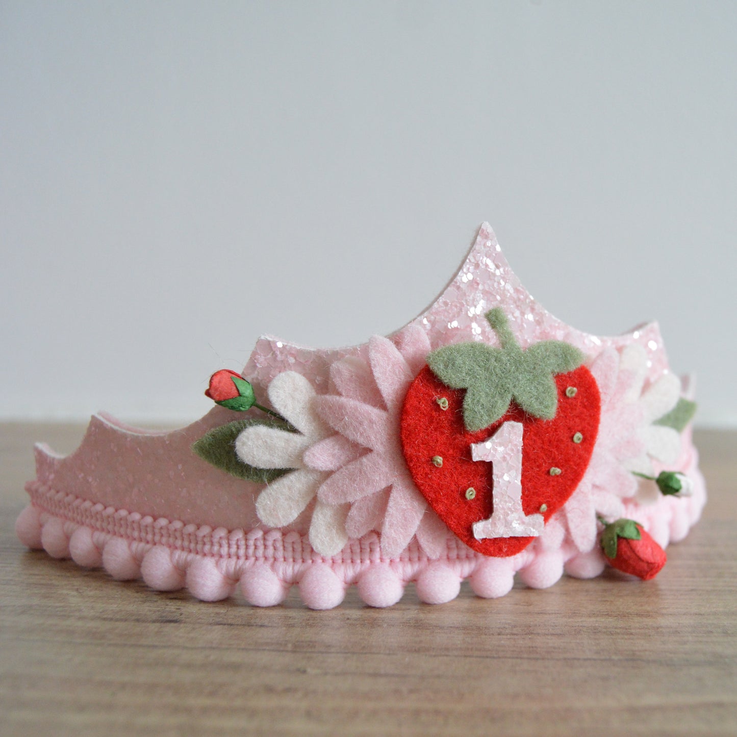 Pink Strawbs | Birthday tiara