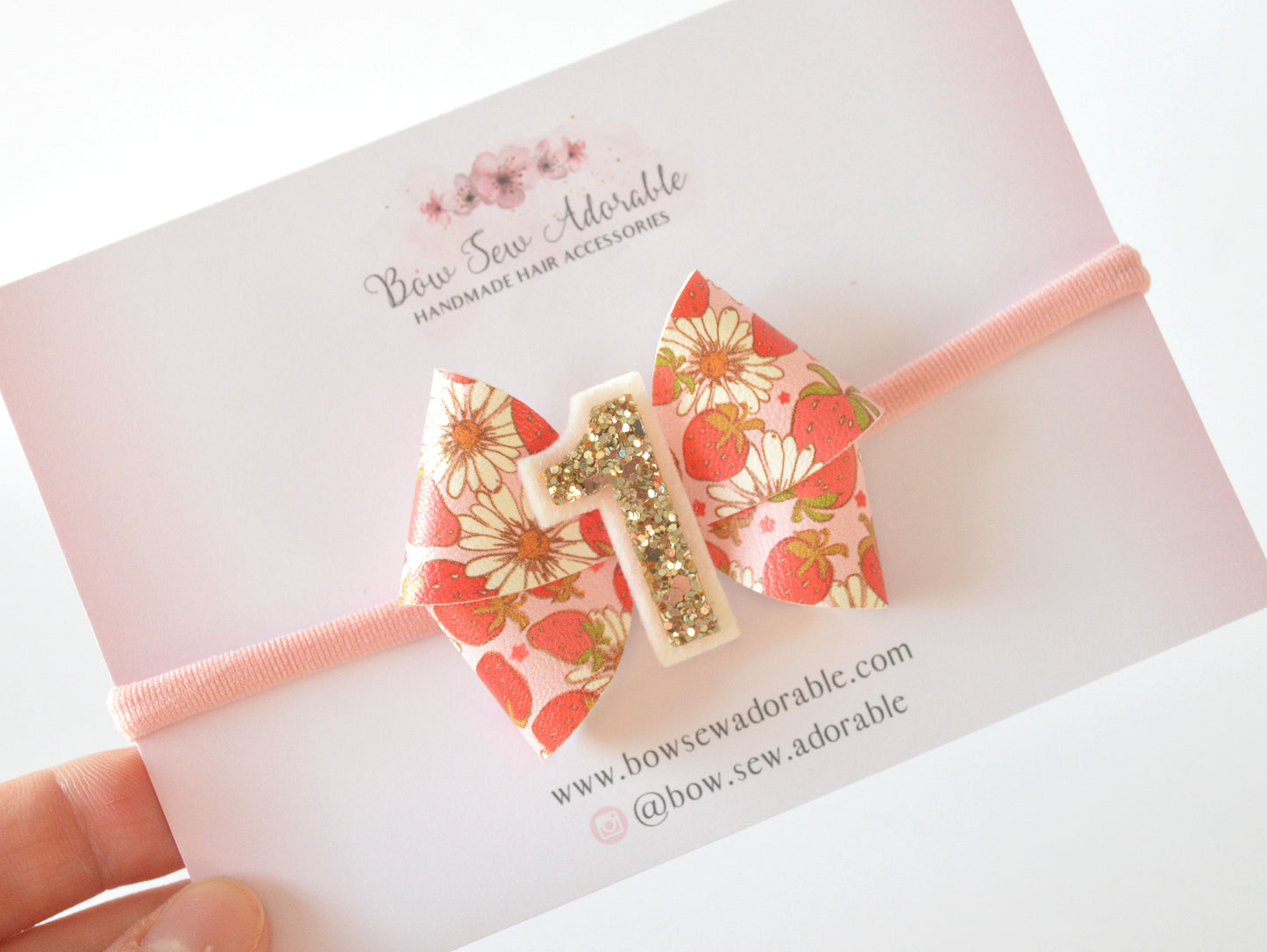 Strawberry sweet | Hair bow