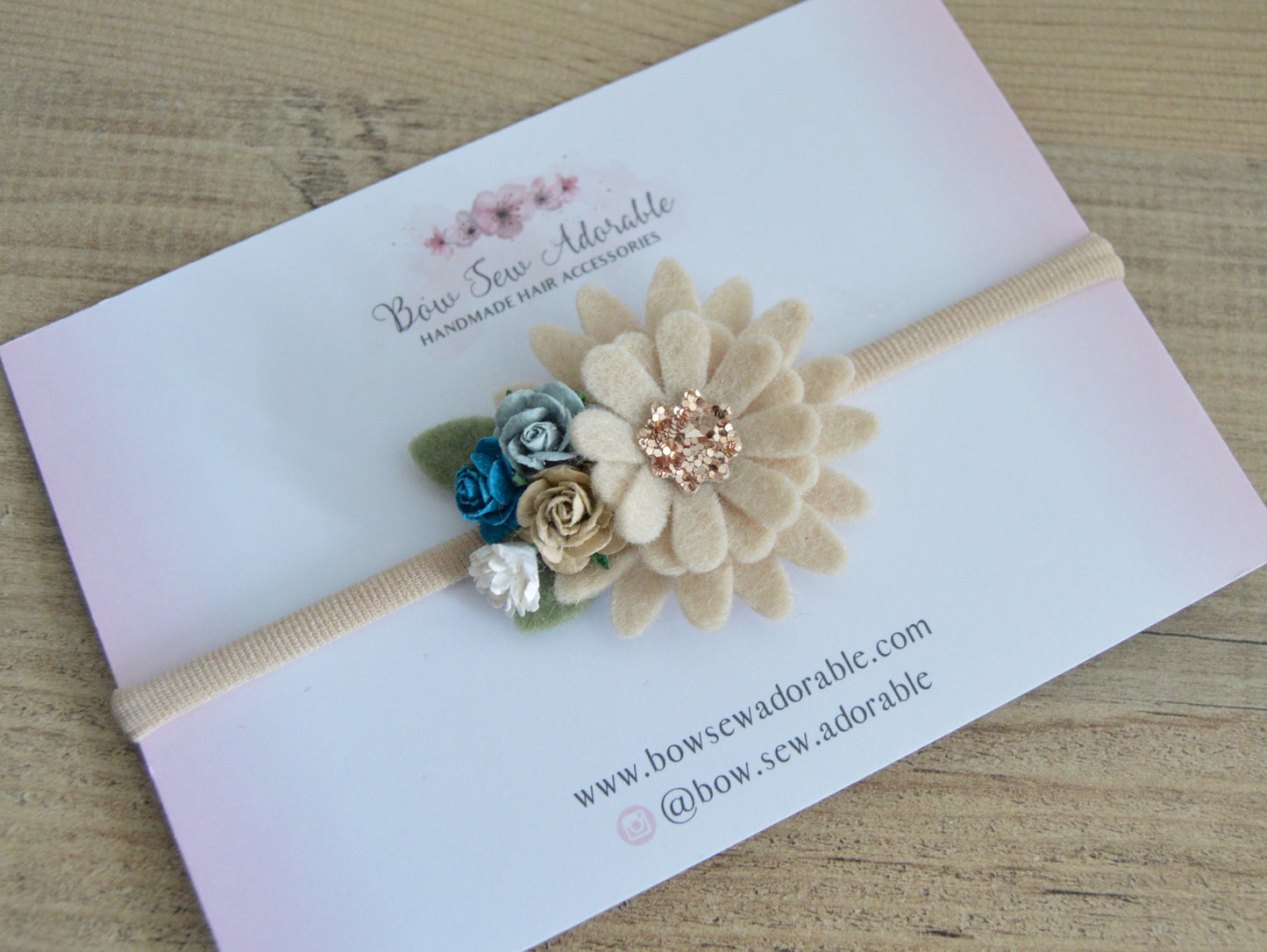 Fall flower clusters | Hair clips / Headbands