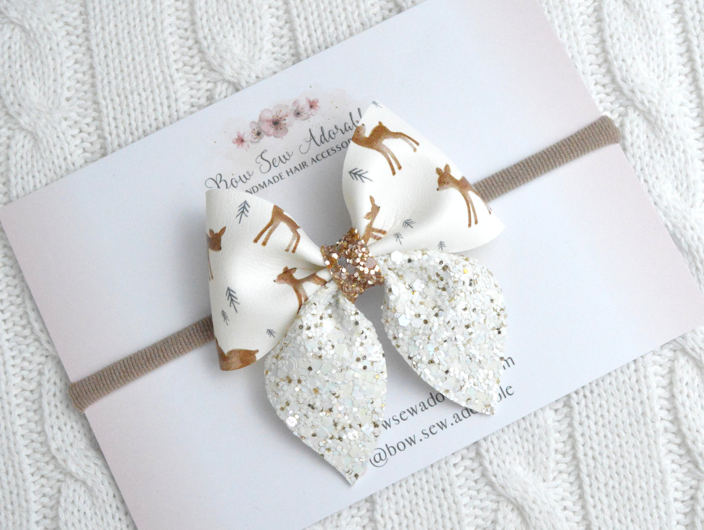 Dainty deer | Hair bow