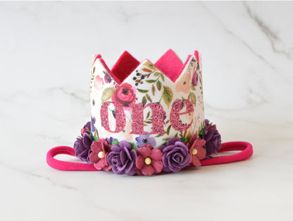 Magenta Bloom | Birthday crown