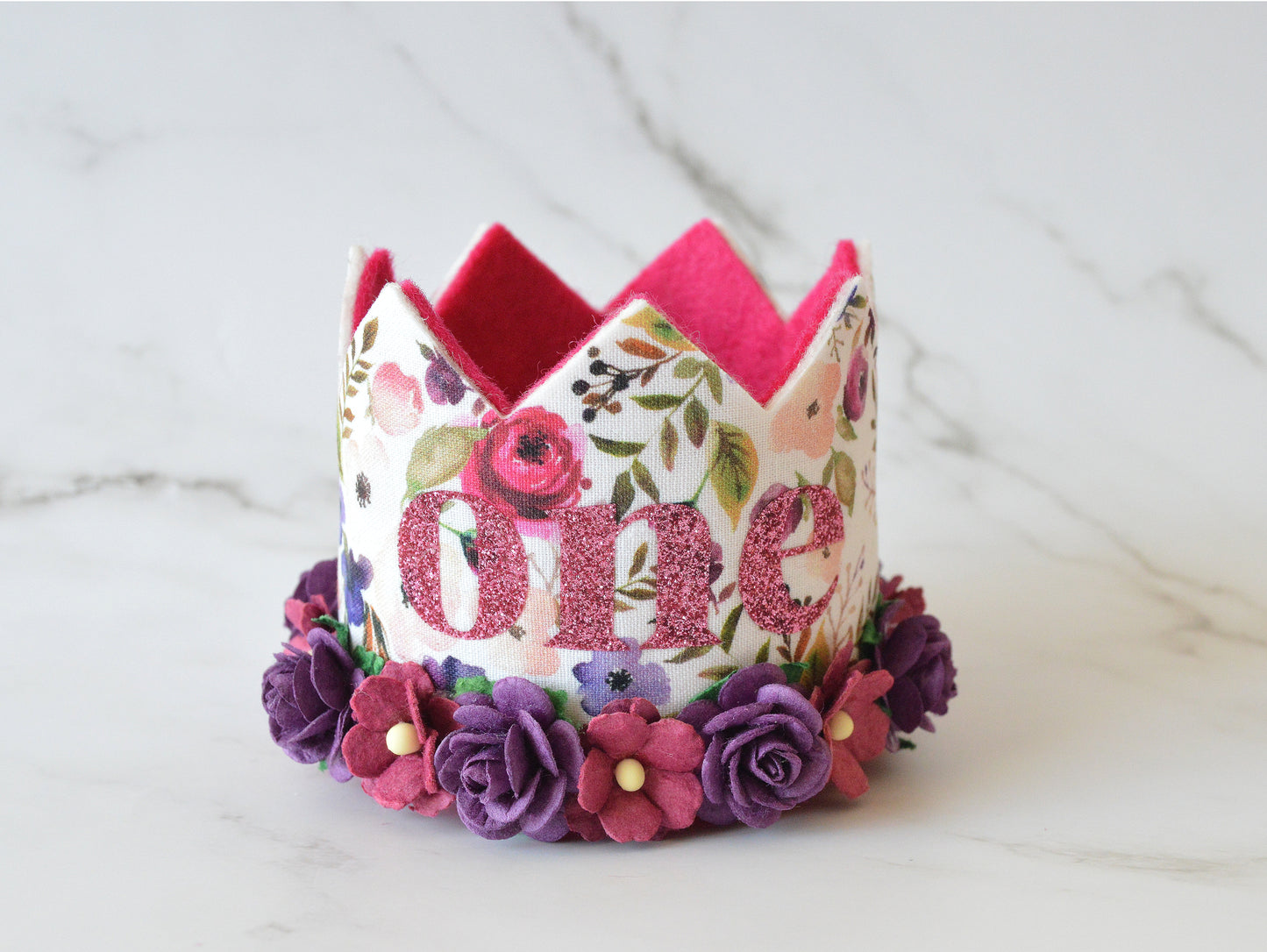 Magenta Bloom | Birthday crown