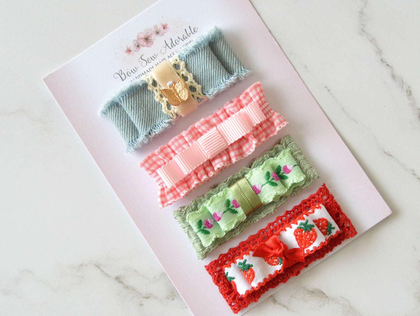 Summer seasonal | Hair bow set