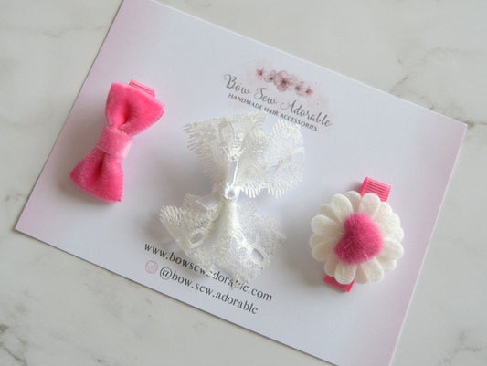 Daisy dream | Mini bow set