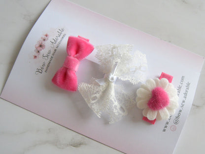 Daisy dream | Mini bow set