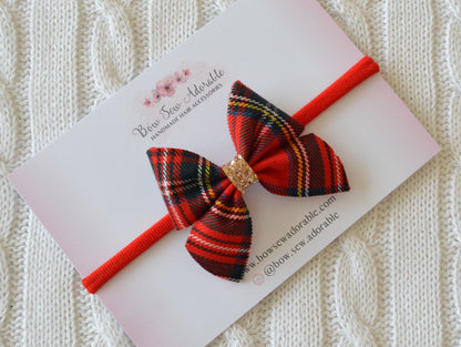 Royal Stewart tartan | Hair bow