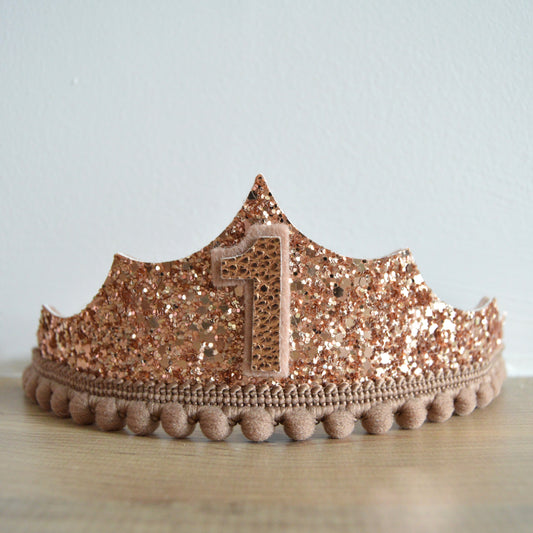 Rose gold sparkles | Birthday tiara