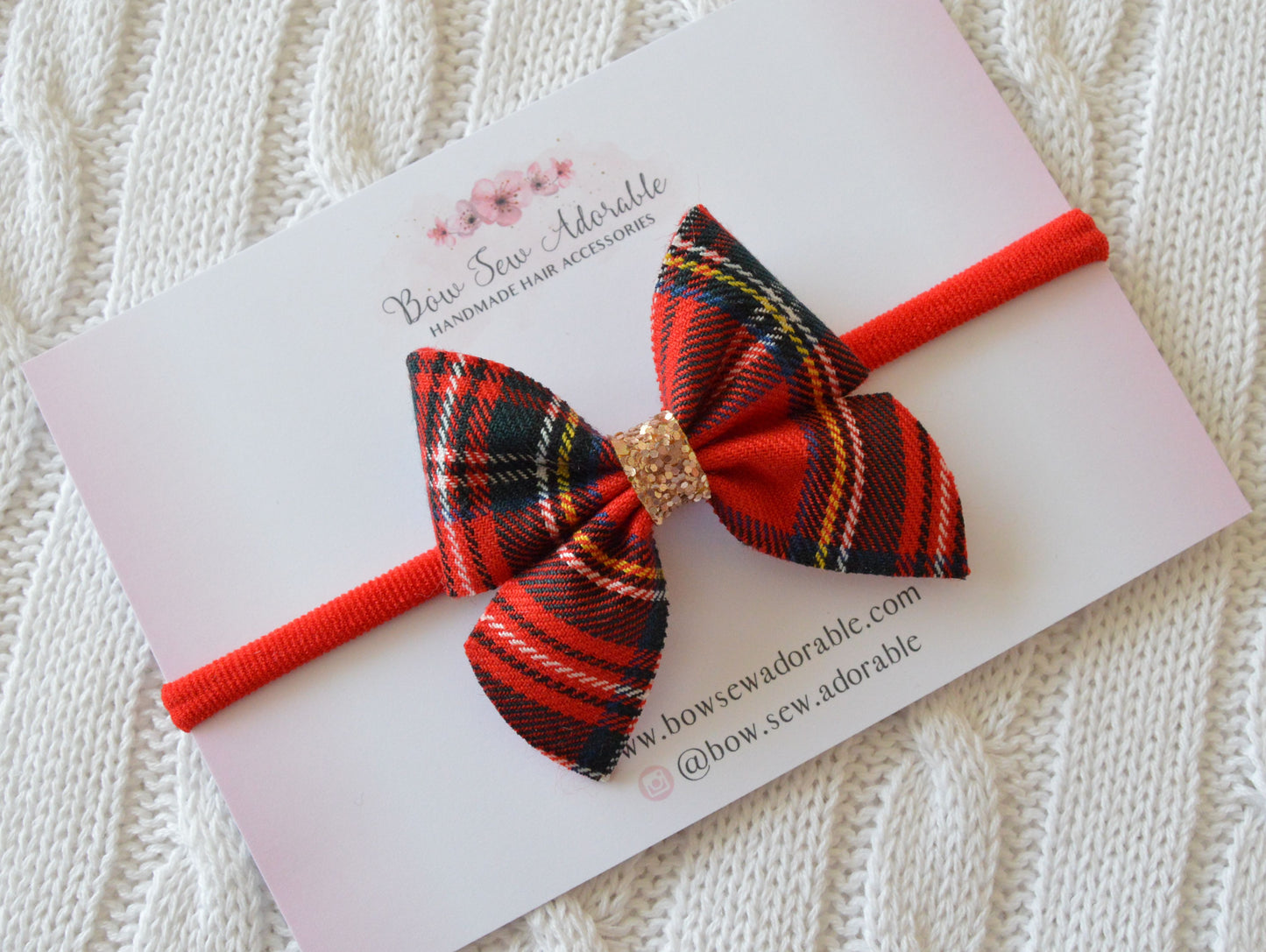 Royal Stewart tartan | Hair bow