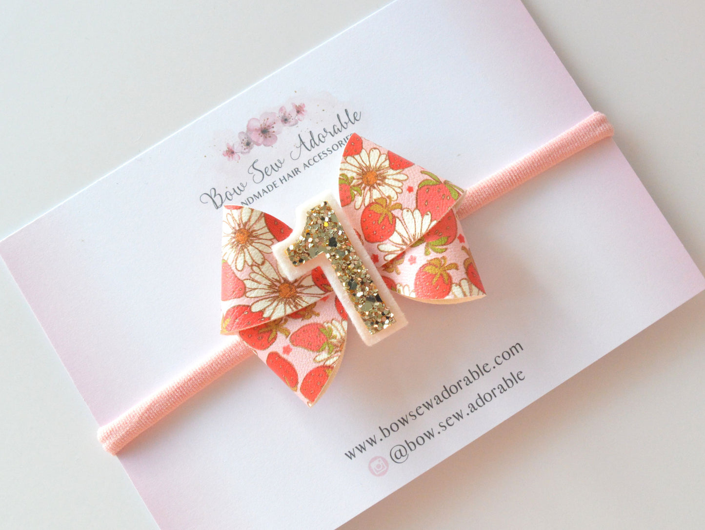 Strawberry sweet | Hair bow