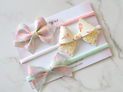 Sunshine | Hair bow set