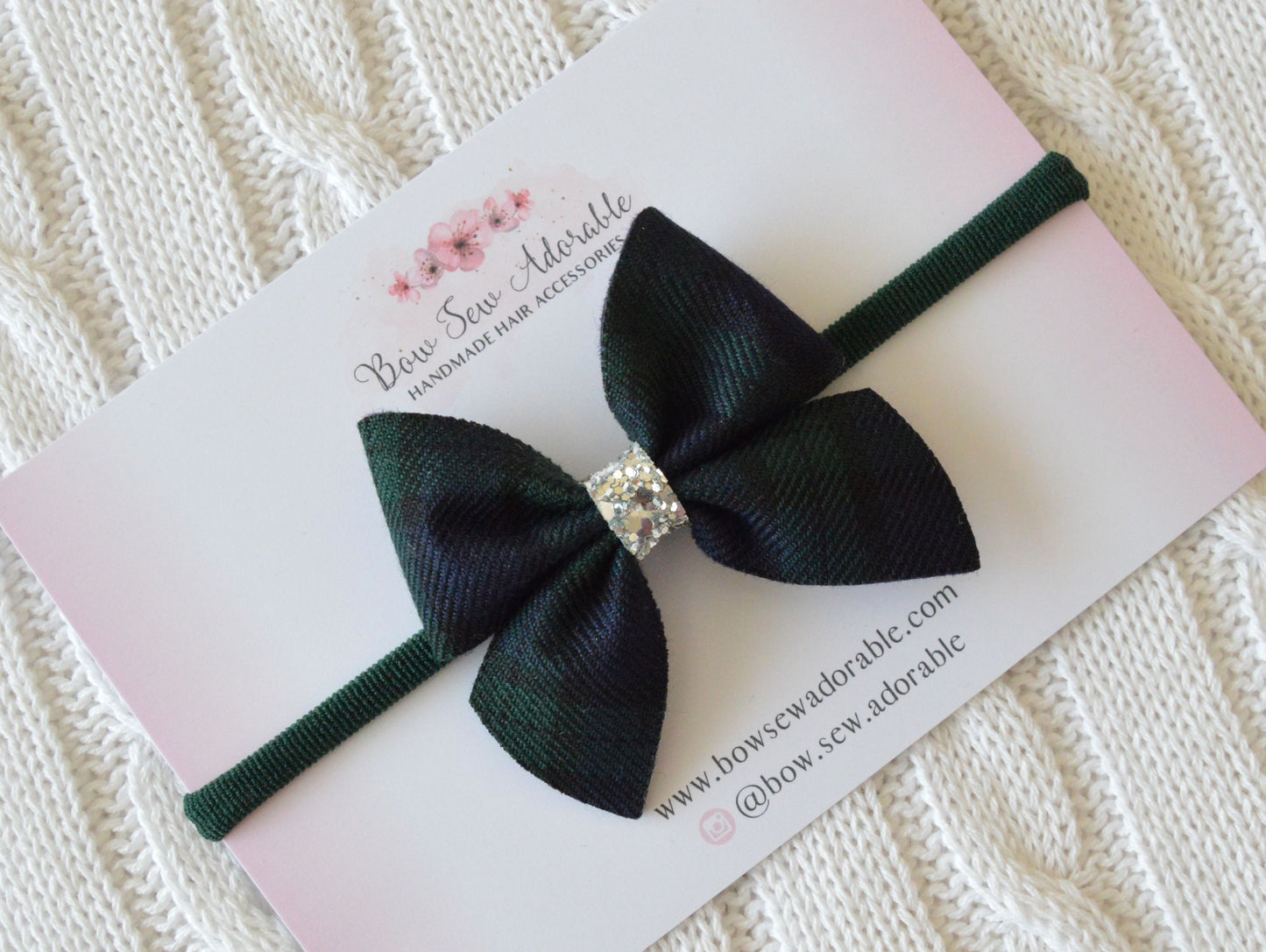 Black Watch Tartan | Hair bow