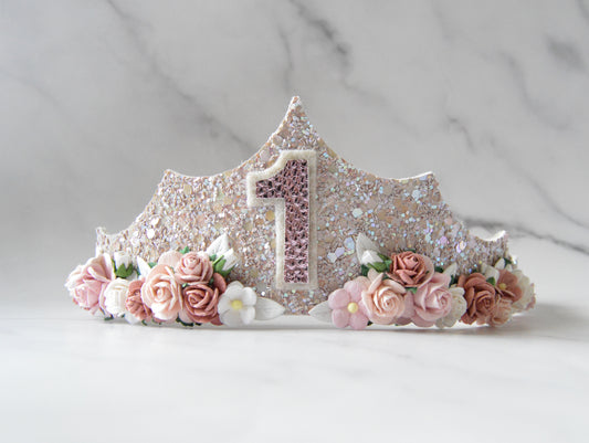 Rosy tiara | Birthday crown