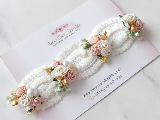 Damsel | Flower headband RTS