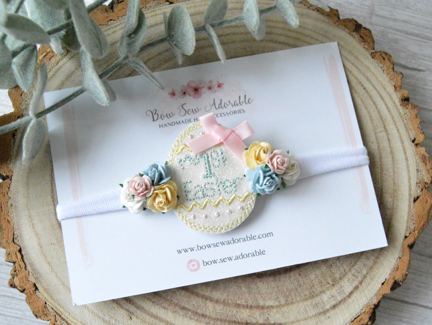 My first Easter | Feltie headband