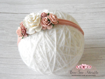 Timeless Rose | Flower headband