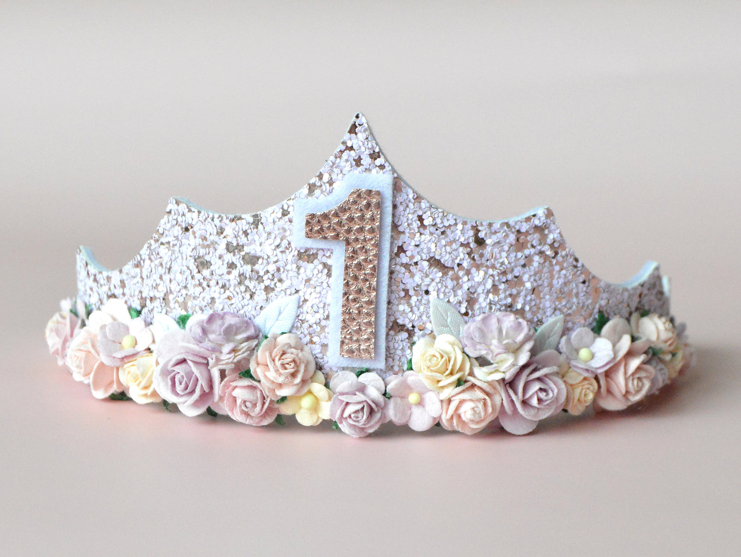 Lilac floral tiara | Birthday crown