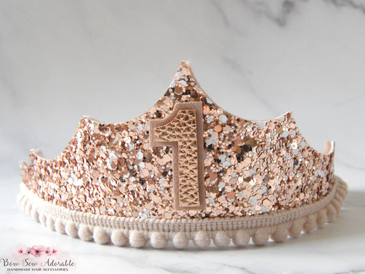 Rose gold tiara | Birthday crown