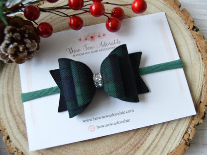 Black Watch Tartan | Hair bow