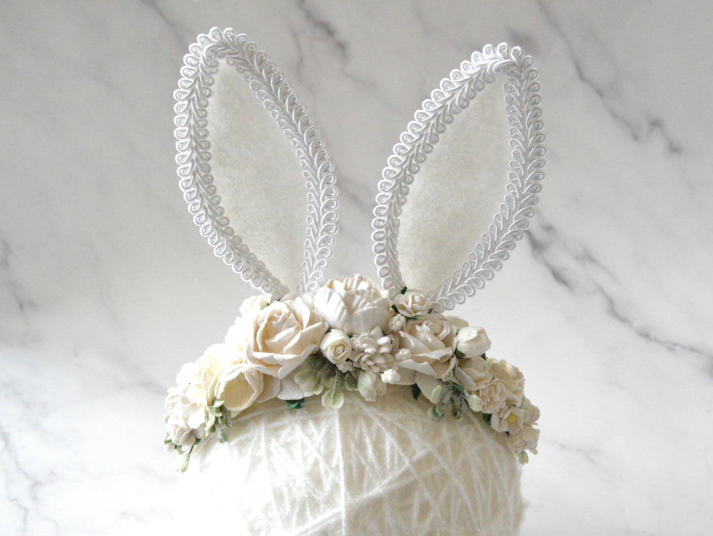 Flopsy bunny | Flower headband/hairband