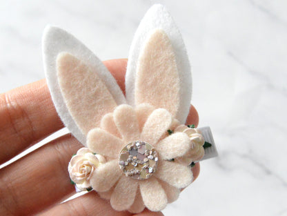 Daisy bunny | Hair clip