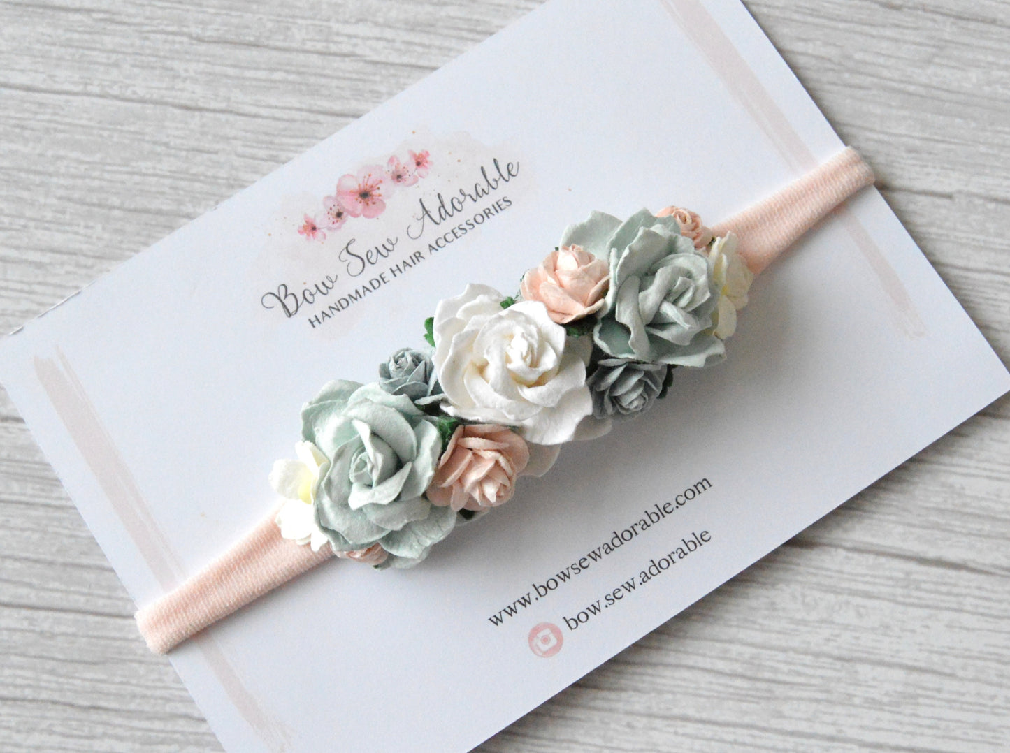 Wild rose | Flower headband