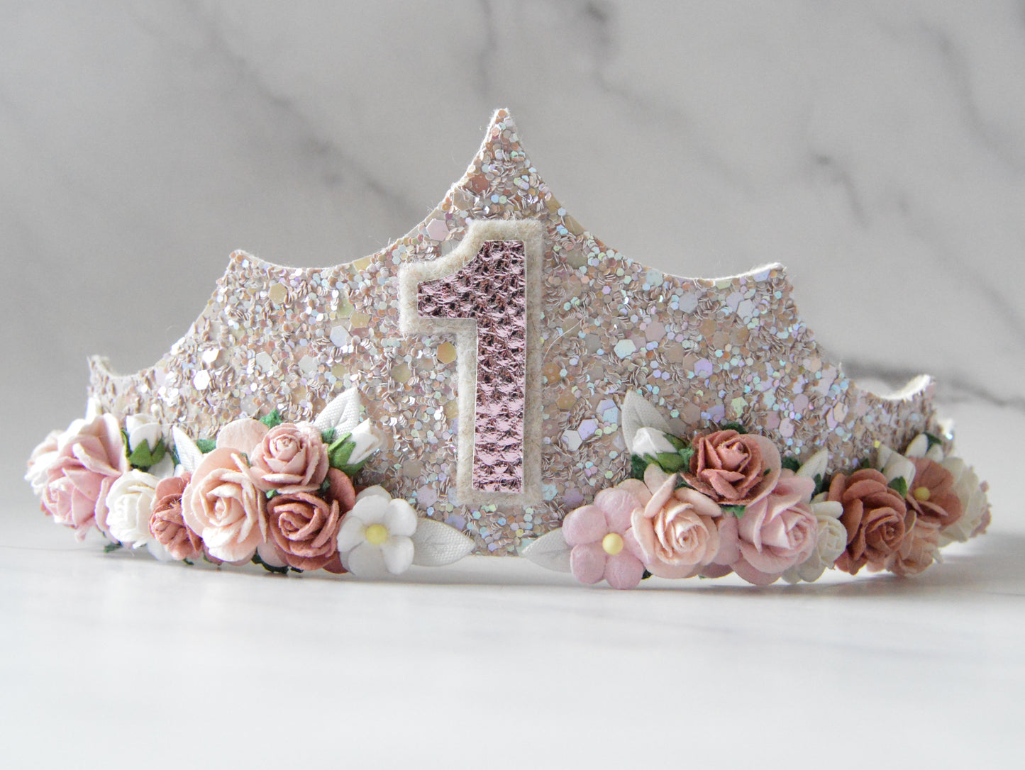 Rosy tiara | Birthday crown