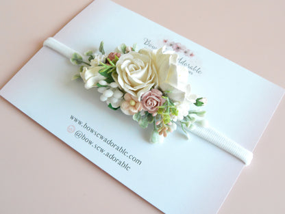 Rose posy | Flower headband