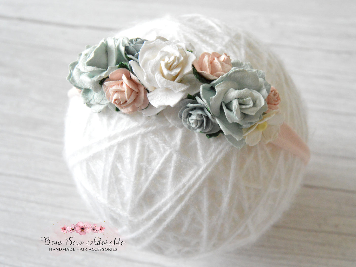 Wild rose | Flower headband