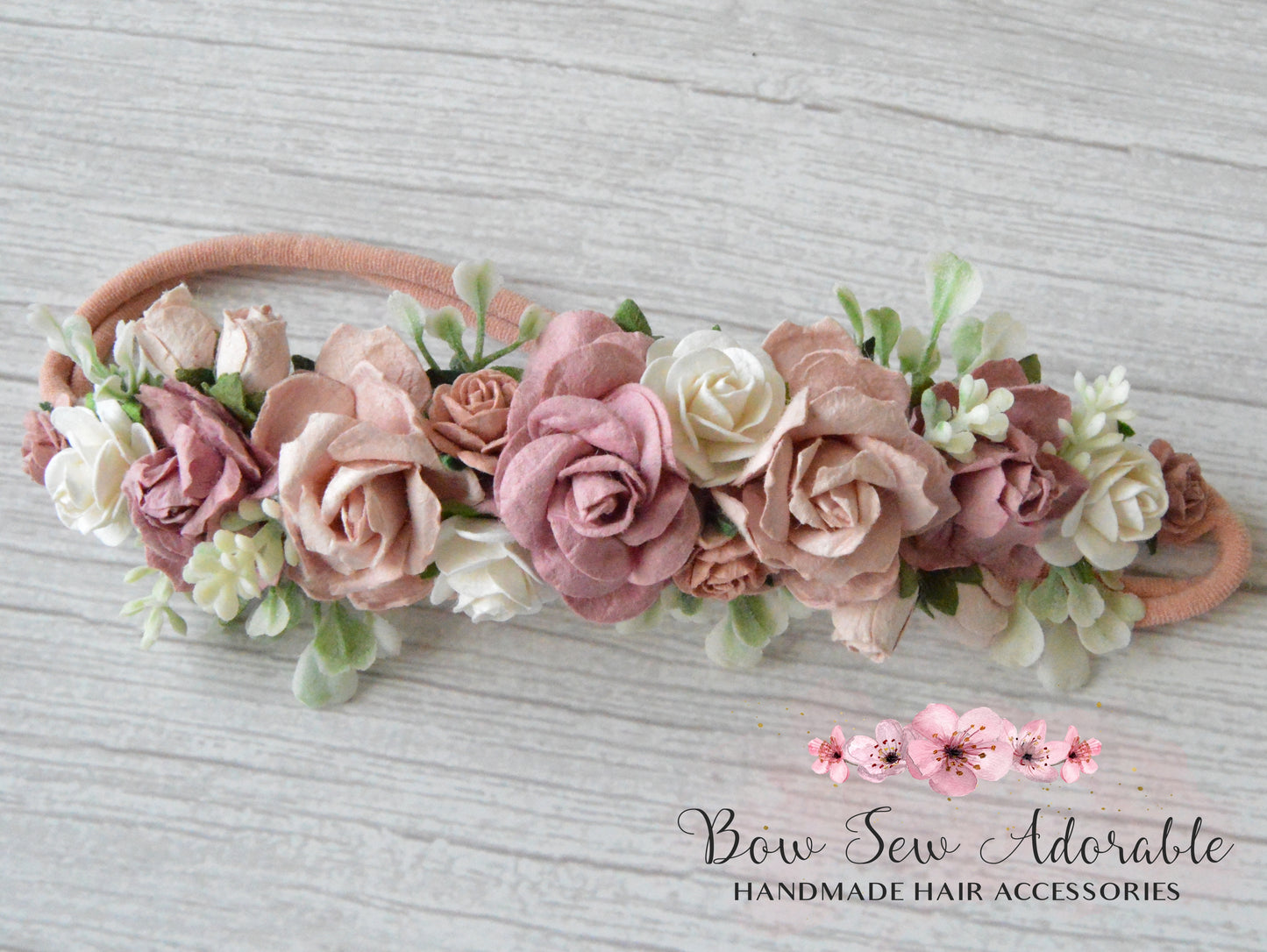 Rose garden | Flower headband