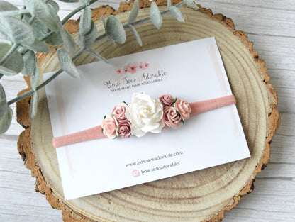 Timeless Rose | Flower headband