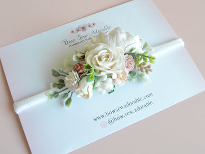 Rose posy | Flower headband