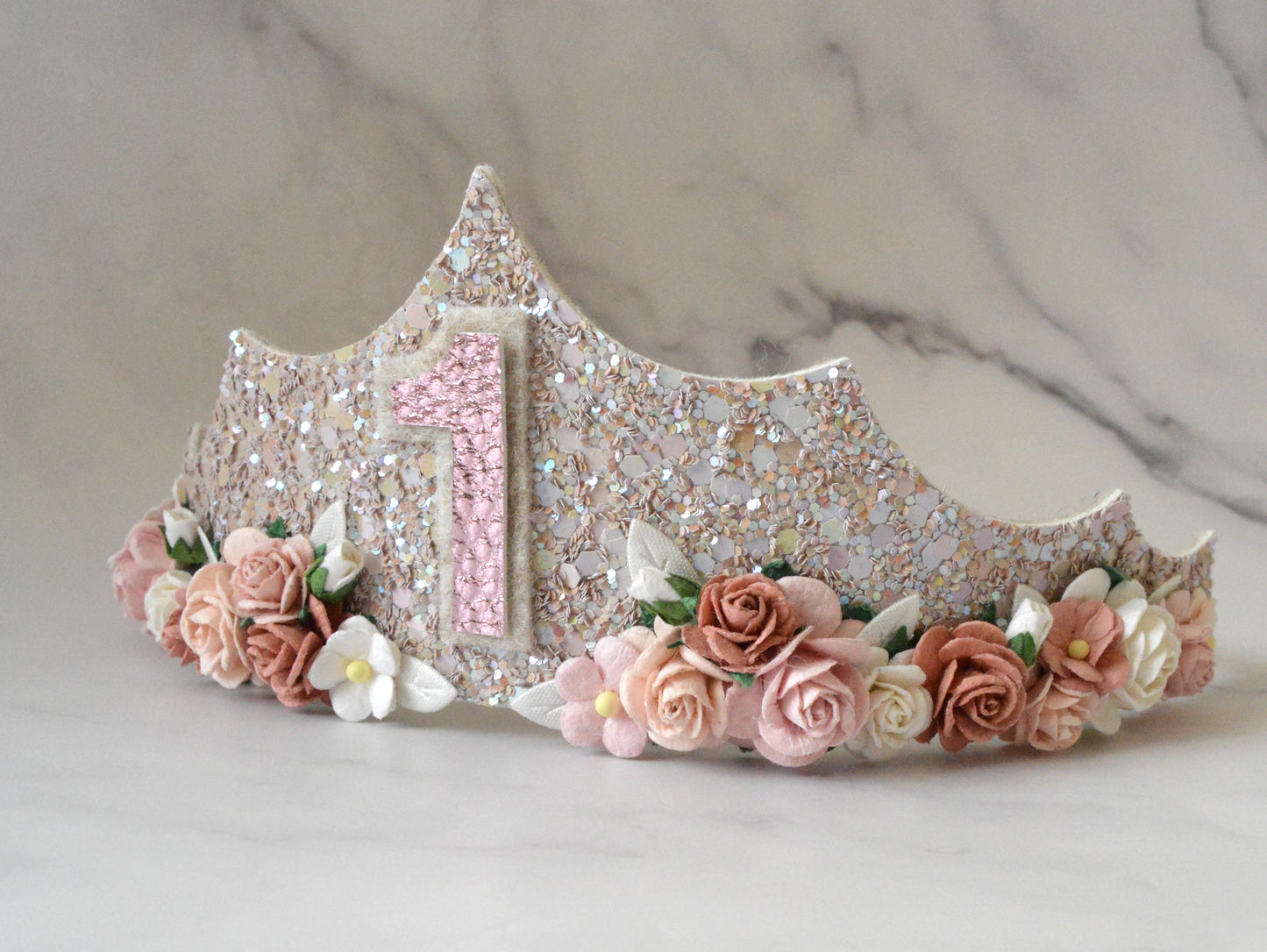 Rosy tiara | Birthday crown