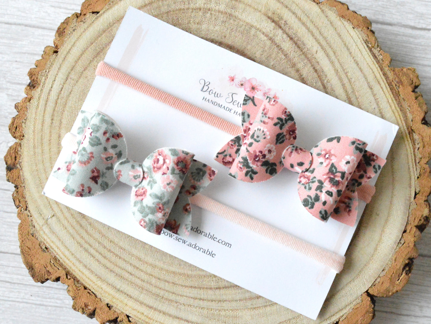 Flower garden | Hair bow set