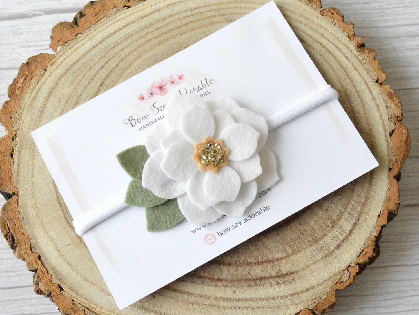 Cordelia | Flower headband OR clip