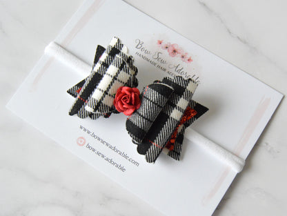 Menzies dress tartan | Hair bow