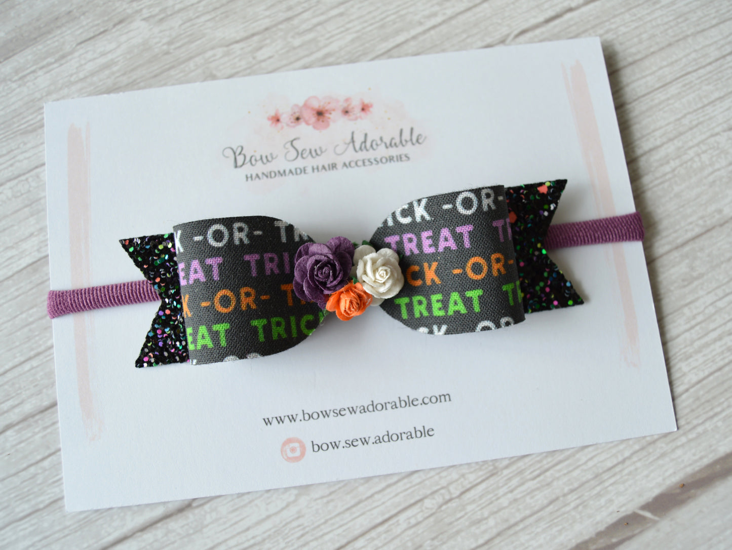 Trick or treat? | Hair bow