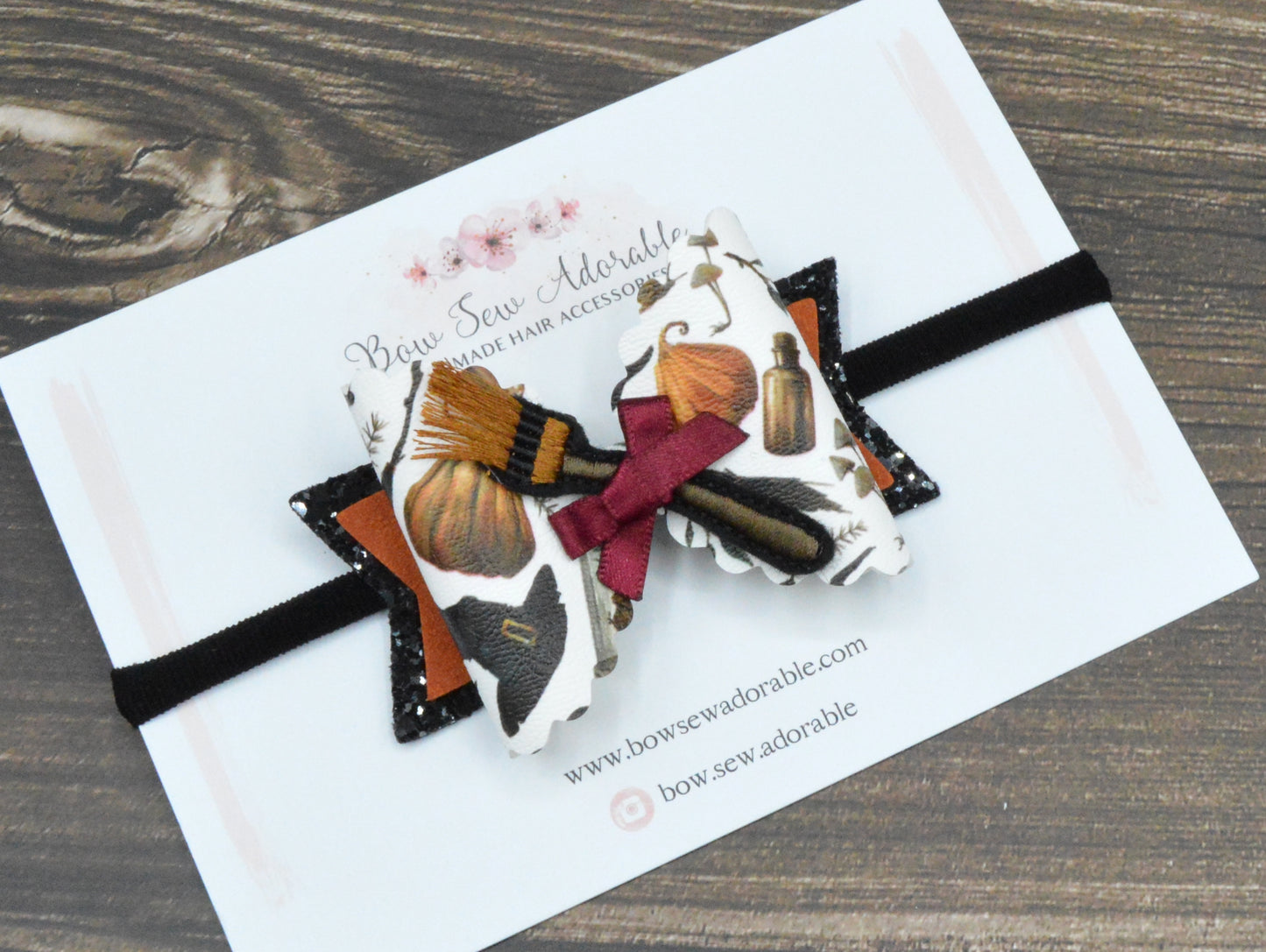 Witch's Broomstick | Hair bow