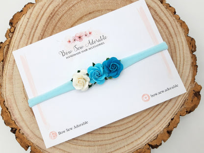 Ombre rose headband