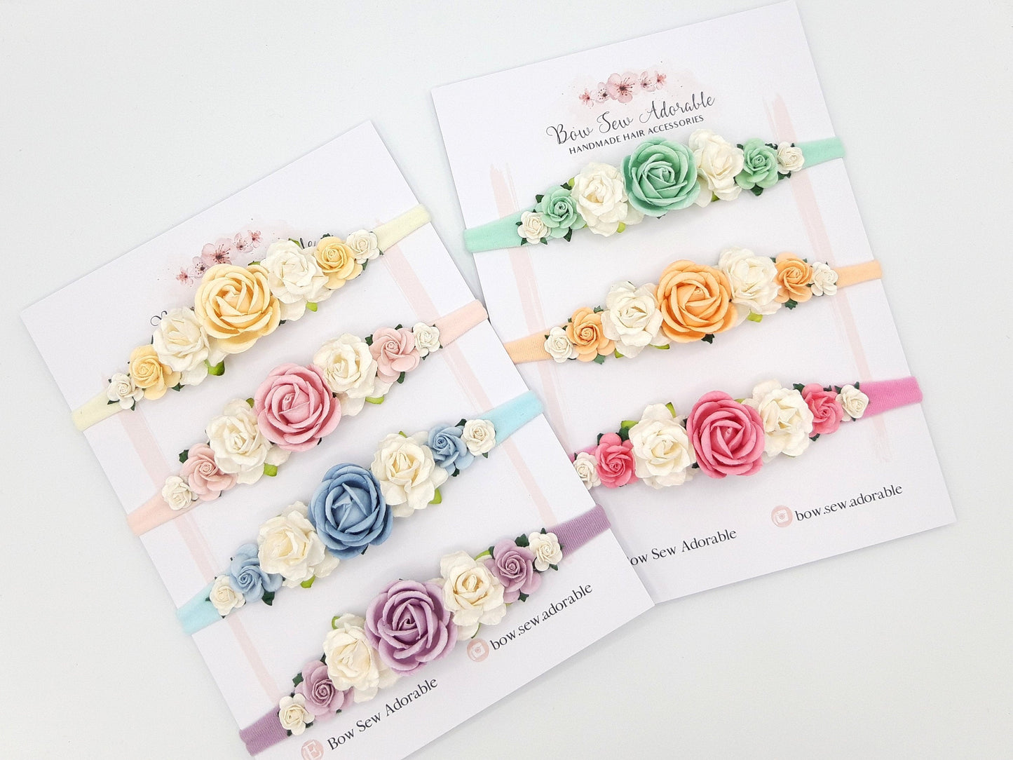 Pastel floral | Flower headbands