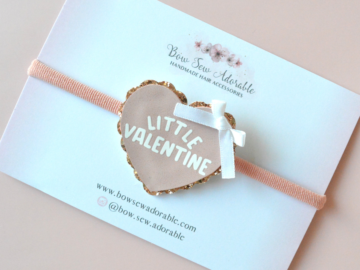 Little Valentine | Headband/Clip