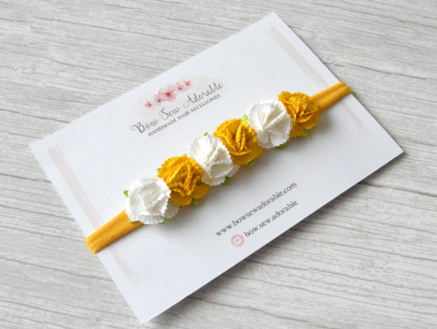 Sunny days | Flower headband