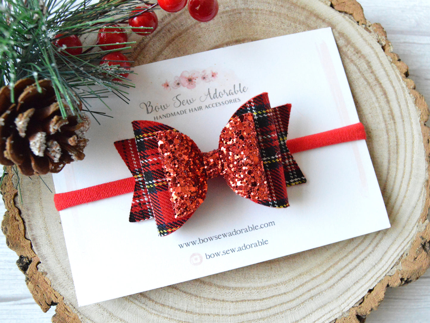 Christmas best | Hair bow