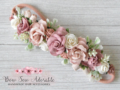 Rose garden | Flower headband