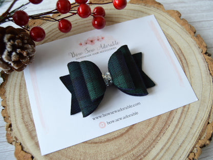 Black Watch Tartan | Hair bow