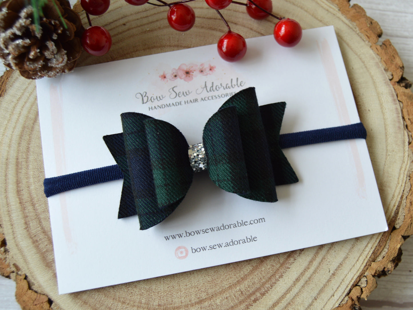 Black Watch Tartan | Hair bow