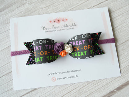 Trick or treat? | Hair bow